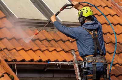 Démoussage et hydrofuge de toiture à la Lande-Saint-Siméon